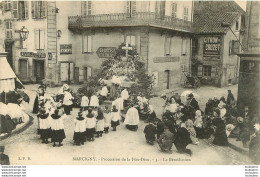 MARCIGNY PROCESSION DE LA FETE DIEU LA BENEDICTION Ref1 - Autres & Non Classés