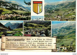 04 BARCELONNETTE Perle De La Vallée De L'Ubaye Multivues Et Blason N°1614 - Barcelonnette