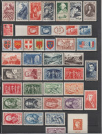 FRANCE ANNEE 1949 COMPLETE NEUVE SS CHARNIERE * * - Nuevos