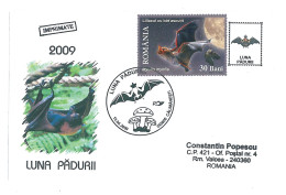 COV 13 - 664 BAT, Romania - Cover - Used - 2009 - Brieven En Documenten