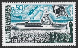 French Southern & Antarctic Territory 1979. Scott #78 (MNH) Jeanne D'Arc, Helicopter Carrier - Ongebruikt