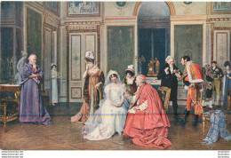 SALON DE PARIS F. BRUNERY  LE RETARD DU FIANCE  LUXOCHROMIE - Paintings