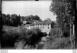 RARE SAINT FLORENTIN LES BORDS DE L'ARMANCE EPREUVE PHOTO AYANT SERVIE AU TIRAGE DE LA CARTE POSTALE FORMAT  18 X 13 CM - Saint Florentin