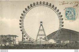 PARIS VII CARTE PHOTO GRANDE ROUE 1904 - Arrondissement: 07