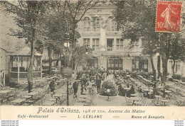 PARIS  PALAIS D'ORLEANS 198 AVENUE DU MAINE CAFE RESTAURANT L .  LEBLANC - Bar, Alberghi, Ristoranti