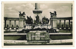 HUN 6 - 5636 BUDAPEST, Hungary, Monument Of Soldier Tomb WW I - Old Postcard, Real PHOTO - Unused - Hongrie