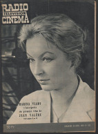 Revue  RADIO CINEMA TELEVISION  N°484 26 Avril 1959   Marina VLADY   En Couv. (CAT4083 / 484) - Audio-Visual