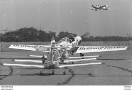 AVIATION MEETING AERIEN   BRITTANY FERRIES PHOTO ORIGINALE  FORMAT  14 X 9 CM - Aviation
