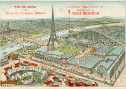 Exposition 1889 "chai Moderne " - Expositions