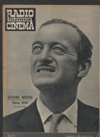 Revue  RADIO CINEMA TELEVISION  N°483 19 Avril 1959   David NIVEN   En Couv. (CAT4083 / 483) - Audio-Visual