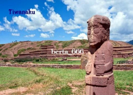 Bolivia Tiwanaku Monolith UNESCO New Postcard - Bolivië