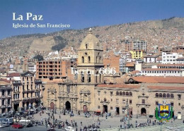Bolivia La Paz Basilica Of San Francisco New Postcard - Bolivien