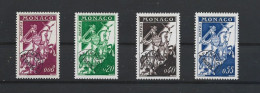 MONACO PREO 1960 Yv 19/22 MNH Neufs** - Luxe - Precancels