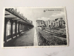 Carte Postale Ancienne (1954) Blankenberge Le Paravent - Blankenberge