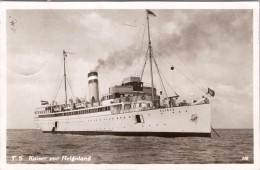 T.S. Kaiser Vor Helgoland (Gelaufen 1931) (Schiff / Ship) - Helgoland