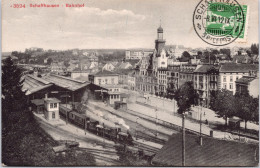 Schaffhausen, Bahnhof (Gelaufen 1912, Nach Algerien) - Schaffhouse
