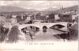 Genève, Vue Prise De St.Jean (Genève 1907 To Denmark) - Genève