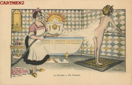 XAVIER SAGER " LA DOUCHE " EROTISME EROTICISM ART DECO ILLUSTRATEUR ART NOUVEAU DECO ILLUSTRATOR - Sager, Xavier