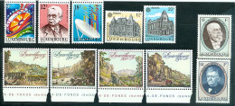 Luxembourg 1990 (3 Scans) Entre N° 1186 & 1212 (Y&T) Dont Bloc N° 16 Neufs Sans Charnière Très Frais - Años Completos