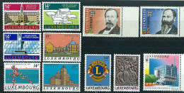 Luxembourg 1992 (2 Scans) Entre N° 1238 & 1259 (Y&T) Neufs Sans Charnière Très Frais - Annate Complete