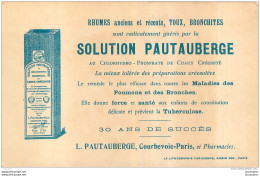 PUBLICITE SOLUTION PAUTAUBERGE COURBEVOIE  COLLECTION LES RACES HUMAINES BRETONNES - Publicité