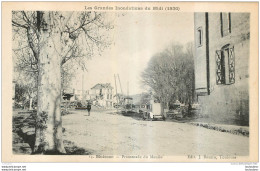 MOISSAC  LES GRANDES INONDATIONS DU MIDI 1930  PROMENADE DU MOULIN - Moissac