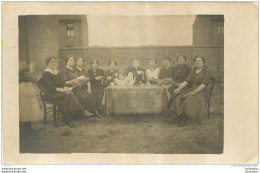 CARTE PHOTO GROUPE DE FEMMES   LIEU NON IDENTIFIE - A Identifier