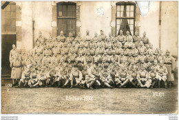 CARTE PHOTO   GROUPE DE SOLDATS AVEC NOTE  24/11/1932   3em CIE - Other & Unclassified