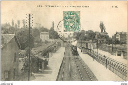 VIROFLAY LA NOUVELLE GARE  AVEC LE TRAIN - Viroflay