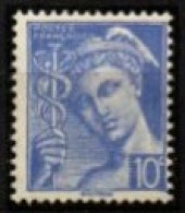 FRANCE    -   1942 .   Y&T N° 546 *  .signature  Floue - Unused Stamps