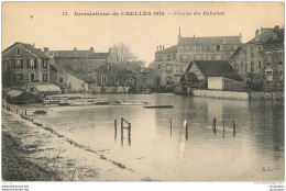 CHELLES INONDATIONS 1910 UN COIN DES MAHULOTS - Chelles