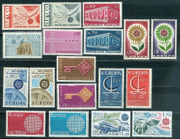 Europa France Collection De 16 Années Entre 1964 & 1979 Neufs Sans Charnière Gomme D'origine Intacte 2 Scans Cote +30€ - Collezioni