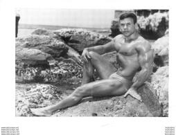 PHOTO HOMME  CULTURISME CULTURISTE FORMAT 21 X 15 CM - Sporten