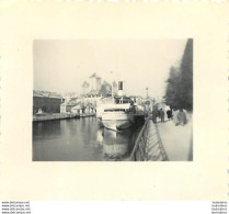 BATEAU VILLE D'ANNECY PHOTO ORIGINALE FORMAT  5.50 X 5 CM - Places