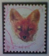 United States, Scott #5742, Used(o), 2023, Red Fox, 40¢, Multicolored - Usados