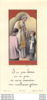 IMAGE PIEUSE CANIVET J'AI PRIE JESUS 05/1941 FONTENAY AUX ROSES 11 X 6  CM - Santini