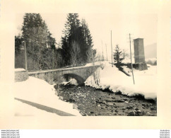 PONT SUR LA DRANSE   PHOTO ORIGINALE FORMAT  11 X 8 CM - Lieux