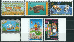 Djibouti 1992 N°Y&T 694 à 699 Neufs Sans Charnière Faune, Espace, Sport - Yibuti (1977-...)