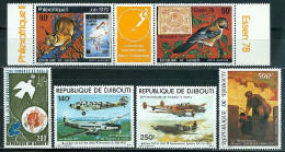 Djibouti Poste Aérienne 1978/1979 N°Y&T 128A à 131 Et 133 Neufs Sans Charnière Sujets Divers - Gibuti (1977-...)
