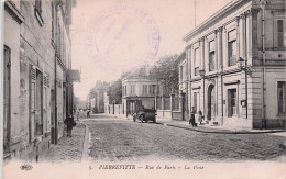 Pierrefitte Sur Seine - Rue De Paris - La Poste -  CPA °J - Pierrefitte Sur Seine