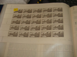 N° 501  En Feuille  De 25 Timbres Entières Neuves - Hojas Completas