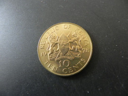 Kenya 10 Cents 1978 - Kenia