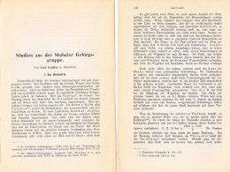 A102 1505 Carl Gsaller Stubai Stubaier Alpen Bergsteigen Artikel 1886 - Andere & Zonder Classificatie