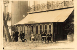 Banyuls * RARE Carte Photo * Grand Café De La Côte De Vermeille 13 Avenue De La République * Commerce - Banyuls Sur Mer