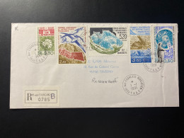 Lettre "TAAF" - 01/01/1991 - PA115 - 159 - 155 - 160 - 162 - TAAF - Kerguelen - Storia Postale