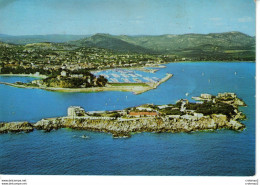 83 BANDOL N°77 246 Vue Aérienne De L'Ile De Bendor Courts De Tennis VOIR DOS Et Flamme En 1985 - Bandol