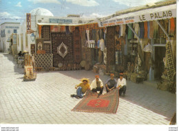 Tunisie MONASTIR Le Souk Le Palais Medina Bazar PUB FRAM En 1985 VOIR TIMBRES - Tunisie