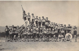 26822 " FOTO DI GRUPPO DEL COLLEGIO S. GIUSEPPE DI TORINO AL MARE "  VERA FOTO-CART. NON SPED. - Personnes Identifiées