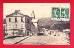 F-95-Bray-02P220 Vue Sur Le Pont Et L'église, Cpa  - Andere & Zonder Classificatie