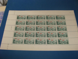 N° 492 En Feuille  De  25 Timbres Entières Neuves - Feuilles Complètes